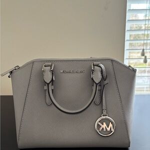 Michael Kors Silver Satchel